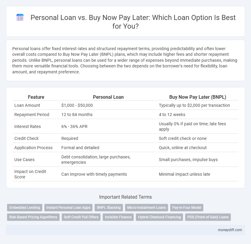 Personal Loan vs. Buy Now Pay Later: Which Loan Option Is Best for You?