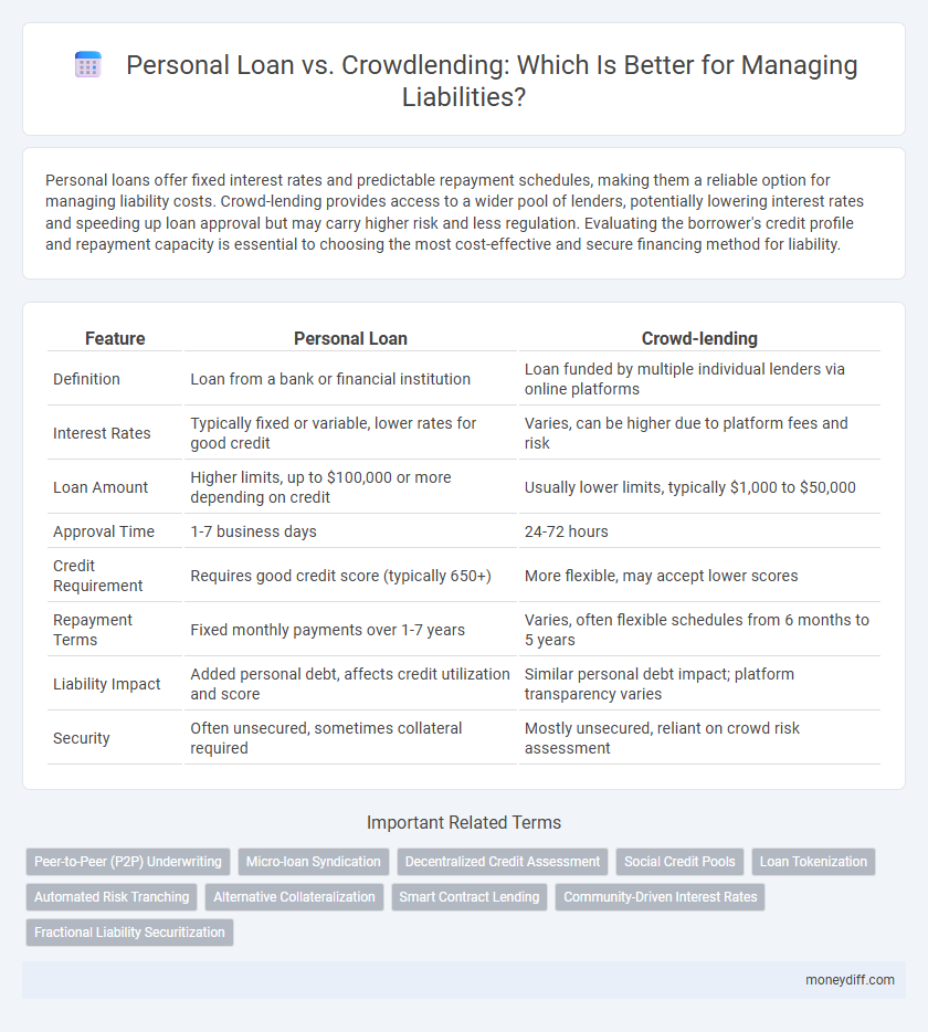 Personal Loan vs. Crowdlending: Which Is Better for Managing Liabilities?