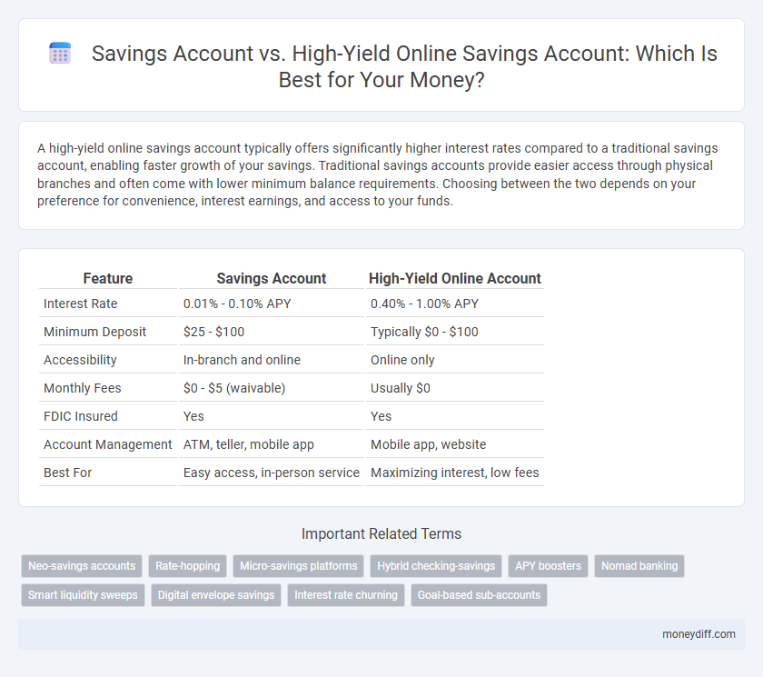 Savings Account vs. High-Yield Online Savings Account: Which Is Best for Your Money?