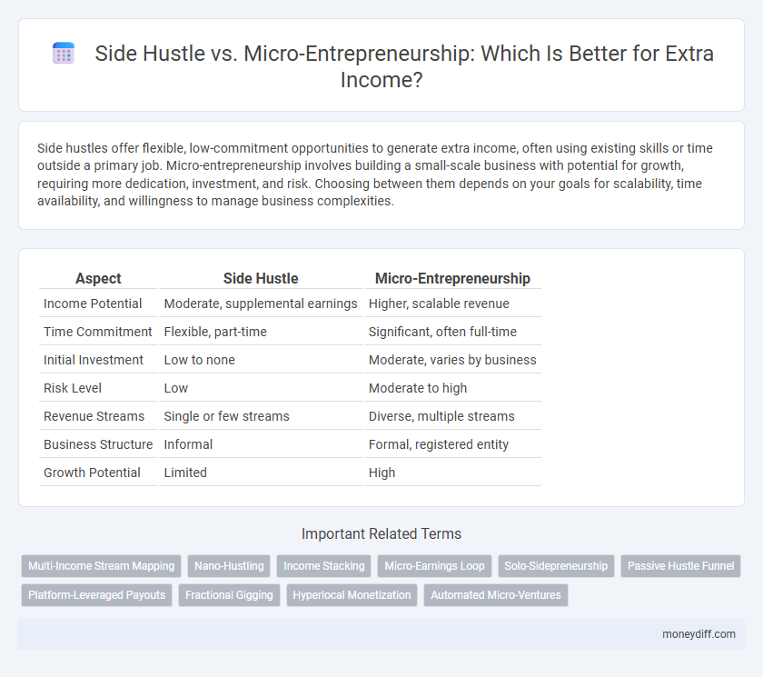 Side Hustle vs. Micro-Entrepreneurship: Which Is Better for Extra Income?