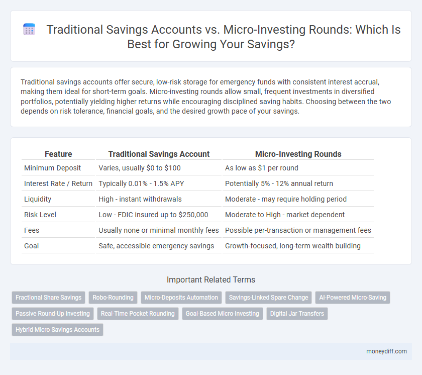 Traditional Savings Accounts vs. Micro-Investing Rounds: Which Is Best for Growing Your Savings?