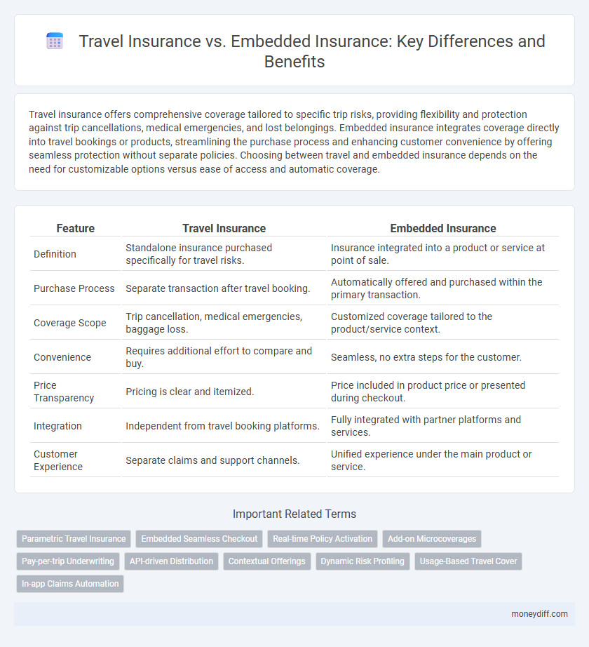 Travel Insurance vs. Embedded Insurance: Key Differences and Benefits